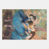 Edgar Degas - Tänzer in Blau Geschenkpapier Set (Vorderseite 2)
