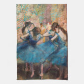 Edgar Degas - Tänzer in Blau Geschirrtuch (Vertikal)