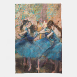 Edgar Degas - Tänzer in Blau Geschirrtuch