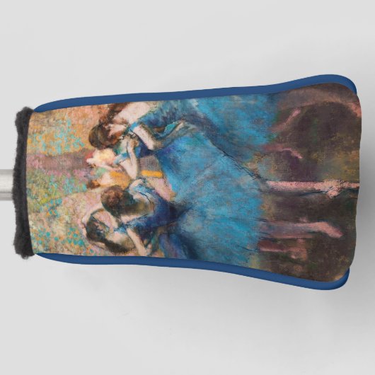 Edgar Degas - Tänzer in Blau Golf Headcover (Vorderseite)