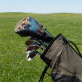 Edgar Degas - Tänzer in Blau Golf Headcover (In SItu)