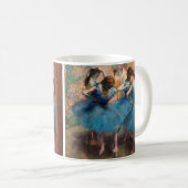 Edgar Degas - Tänzer in Blau Kaffeetasse (VorderseiteRechts)
