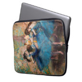 Edgar Degas - Tänzer in Blau Laptopschutzhülle (Vorderseite Links)
