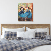 Edgar Degas - Tänzer in Blau Leinwanddruck (Insitu (Schlafzimmer))