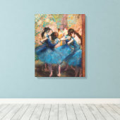 Edgar Degas - Tänzer in Blau Leinwanddruck (Insitu (Holzboden))