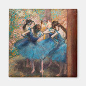 Edgar Degas - Tänzer in Blau Magnet (Vorne)