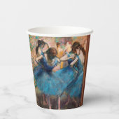Edgar Degas - Tänzer in Blau Pappbecher (Rückseite)