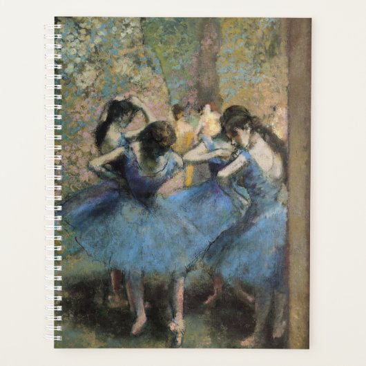 Edgar Degas - Tänzer in Blau Planer (Vorderseite)