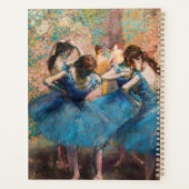 Edgar Degas - Tänzer in Blau Planer (Rückseite)