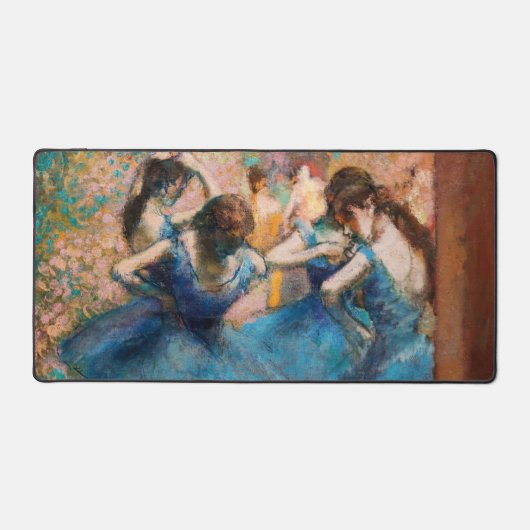 Edgar Degas - Tänzer in Blau Schreibtischunterlage (Vorderseite)