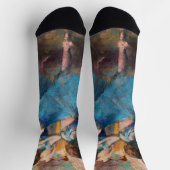 Edgar Degas - Tänzer in Blau Socken (Oben)