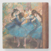 Edgar Degas - Tänzer in Blau Steinuntersetzer (Vorderseite)