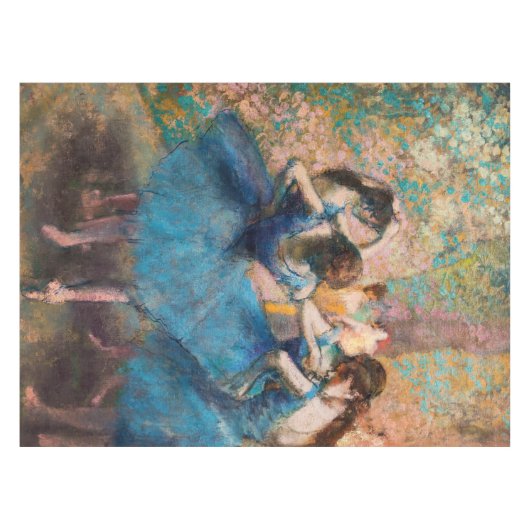 Edgar Degas - Tänzer in Blau Tischdecke (Vorderseite (Horizontal))
