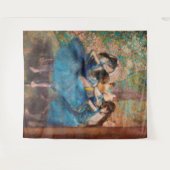 Edgar Degas - Tänzer in Blau Wandteppich (Vorderseite (Horizontal))