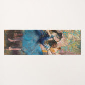 Edgar Degas - Tänzer in Blau Yogamatte (Rückseite (Horizontal))