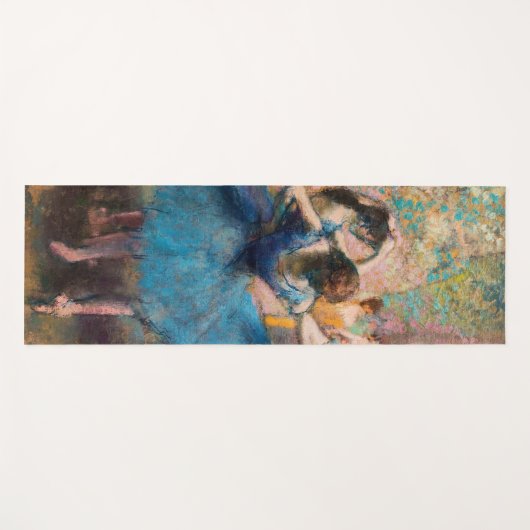 Edgar Degas - Tänzer in Blau Yogamatte (Vorderseite (Horizontal))