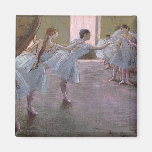 Edgar Degas | Tänzer in der Probe, 1875-1877 Magnet (Vorne)