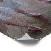 Edgar Degas | Tänzer in der Probe, 1875-1877 Poster (Ecke)