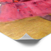 Edgar Degas - Tänzer in Rosa - Balletttanz Lover Poster (Ecke)