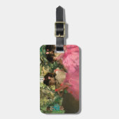 Edgar Degas - Tänzer in Rosa Gepäckanhänger (Vorderseite vertikal)