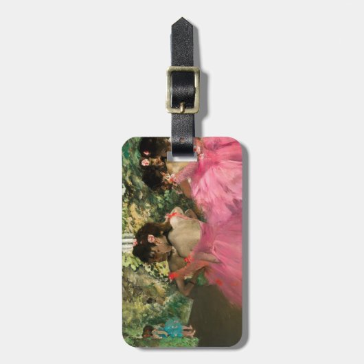 Edgar Degas - Tänzer in Rosa Gepäckanhänger (Vorderseite vertikal)