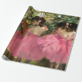Edgar Degas - Tänzer in Rosa Geschenkpapier (Ungerollt)