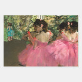 Edgar Degas - Tänzer in Rosa Geschenkpapier Set (Vorderseite 3)