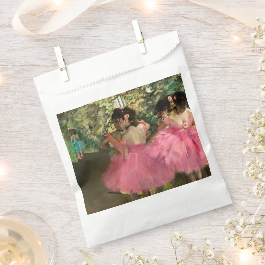Edgar Degas - Tänzer in Rosa Geschenktütchen (Ausgeschnitten)