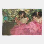 Edgar Degas - Tänzer in Rosa Geschirrtuch (Horizontal)