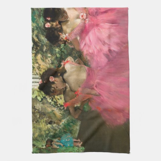 Edgar Degas - Tänzer in Rosa Geschirrtuch (Vertikal)