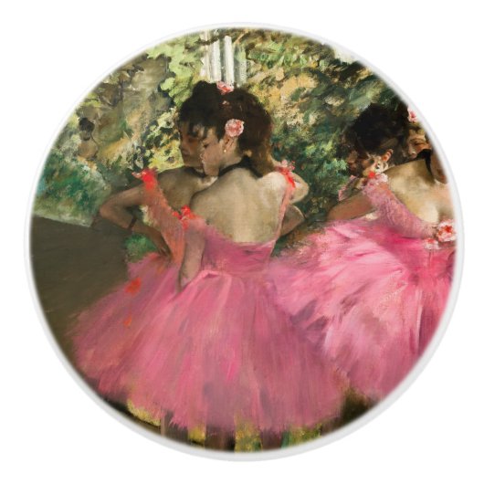 Edgar Degas - Tänzer in Rosa Keramikknauf (Vorderseite)