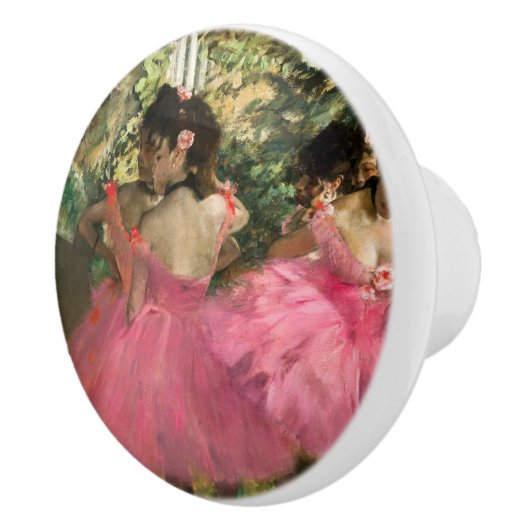 Edgar Degas - Tänzer in Rosa Keramikknauf (Rechts)