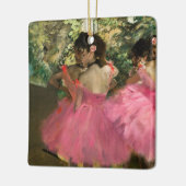 Edgar Degas - Tänzer in Rosa Keramikornament (Links)
