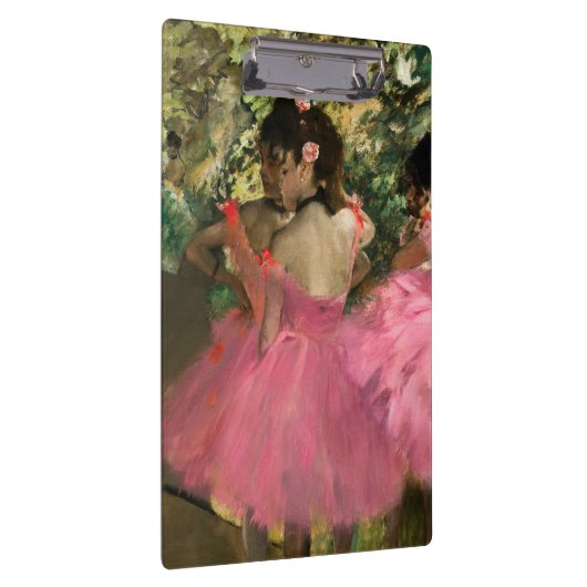 Edgar Degas - Tänzer in Rosa Klemmbrett (Rechts)