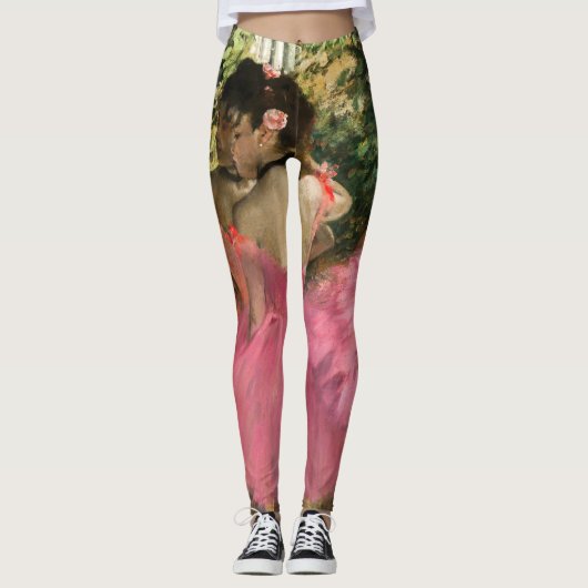 Edgar Degas - Tänzer in Rosa Leggings (Vorderseite)