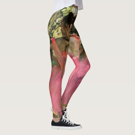 Edgar Degas - Tänzer in Rosa Leggings (Rechts)