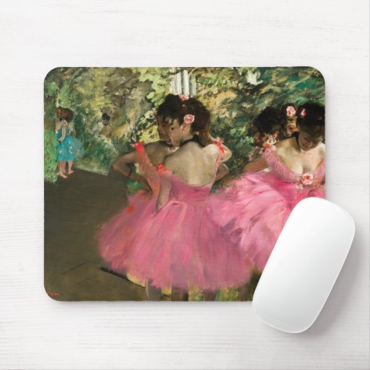 Edgar Degas - Tänzer in Rosa Mousepad (Mit Mouse)