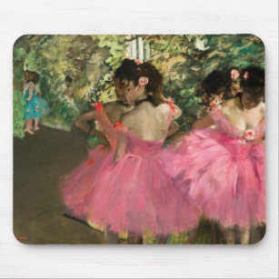 Edgar Degas - Tänzer in Rosa Mousepad