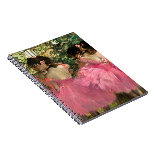 Edgar Degas - Tänzer in Rosa Notizblock (Rechte Seite)
