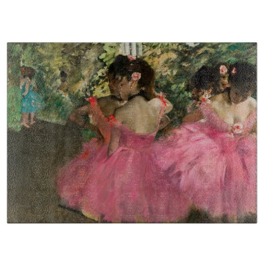 Edgar Degas - Tänzer in Rosa Schneidebrett (Vorderseite)