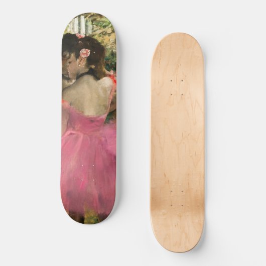 Edgar Degas - Tänzer in Rosa Skateboard (Vorderseite)