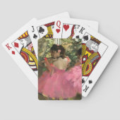 Edgar Degas - Tänzer in Rosa Spielkarten (Rückseite)