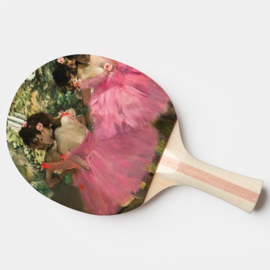 Edgar Degas - Tänzer in Rosa Tischtennis Schläger (Seitenansicht)