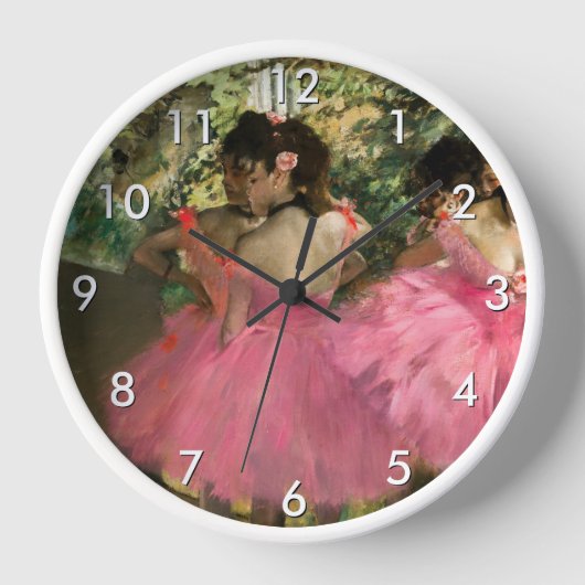 Edgar Degas - Tänzer in Rosa Uhr (Vorderseite)