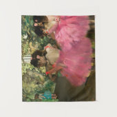 Edgar Degas - Tänzer in Rosa Wandteppich (Vorderseite)