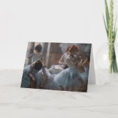 Edgar Degas - Tänzer Karte (Vorderseite)