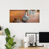 Edgar Degas - Tänzer Klettern auf einer Treppe Poster (Heimbüro)