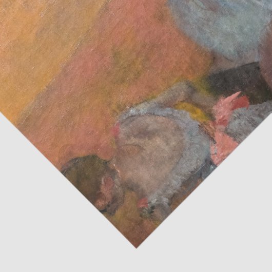 Edgar Degas - Tänzer Klettern auf einer Treppe Seidenpapier (Ausschnitt)