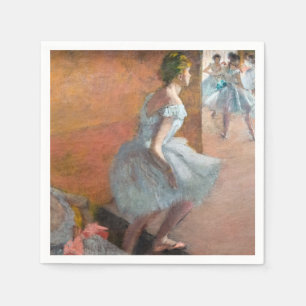 Edgar Degas - Tänzer Klettern auf einer Treppe Serviette