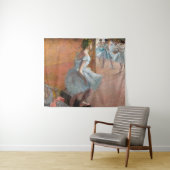 Edgar Degas - Tänzer Klettern auf einer Treppe Wandteppich (Beispiel (Horizontal))